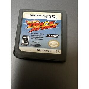 Hot Wheels Track Attack Nintendo DS Video Game‎ Cartridge TWL-VHWE-USA